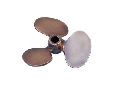 Antique Brass RMS Titanic Propeller Paperweight 4