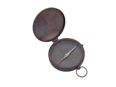 Bronzed Gentlemen's Compass With Rosewood Box 4