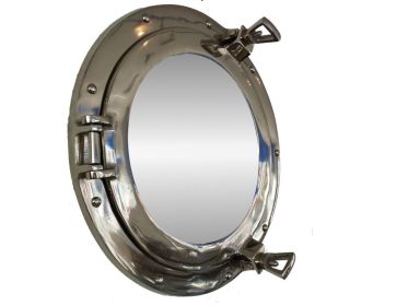 Deluxe Class Chrome Porthole Mirror 17