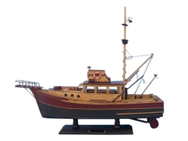 Wooden Jaws - Orca Model Boat 20